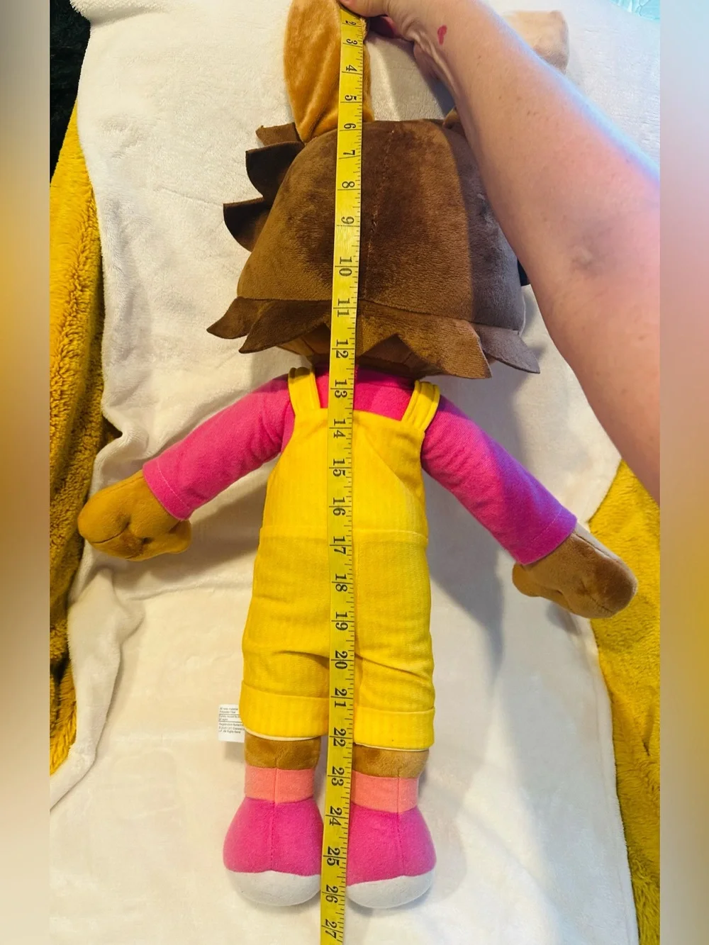 Chuck E. Cheese Bella Plush Large 26” w/ Tag Stuffy Collectible Pizza Doll